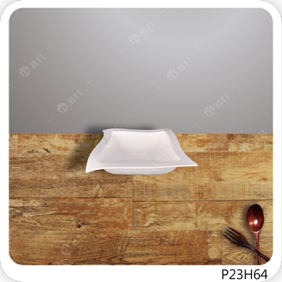 6.75英吋波浪正方深盤