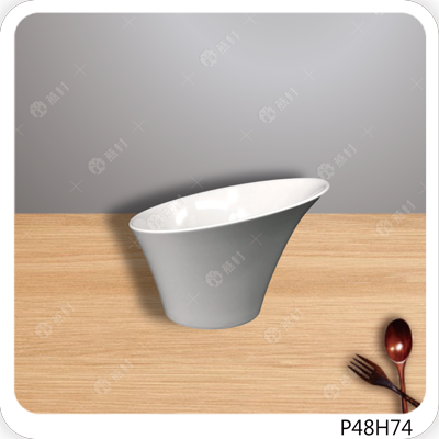 7英吋斜型高腳碗