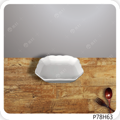 5.5英吋波浪方淺缽